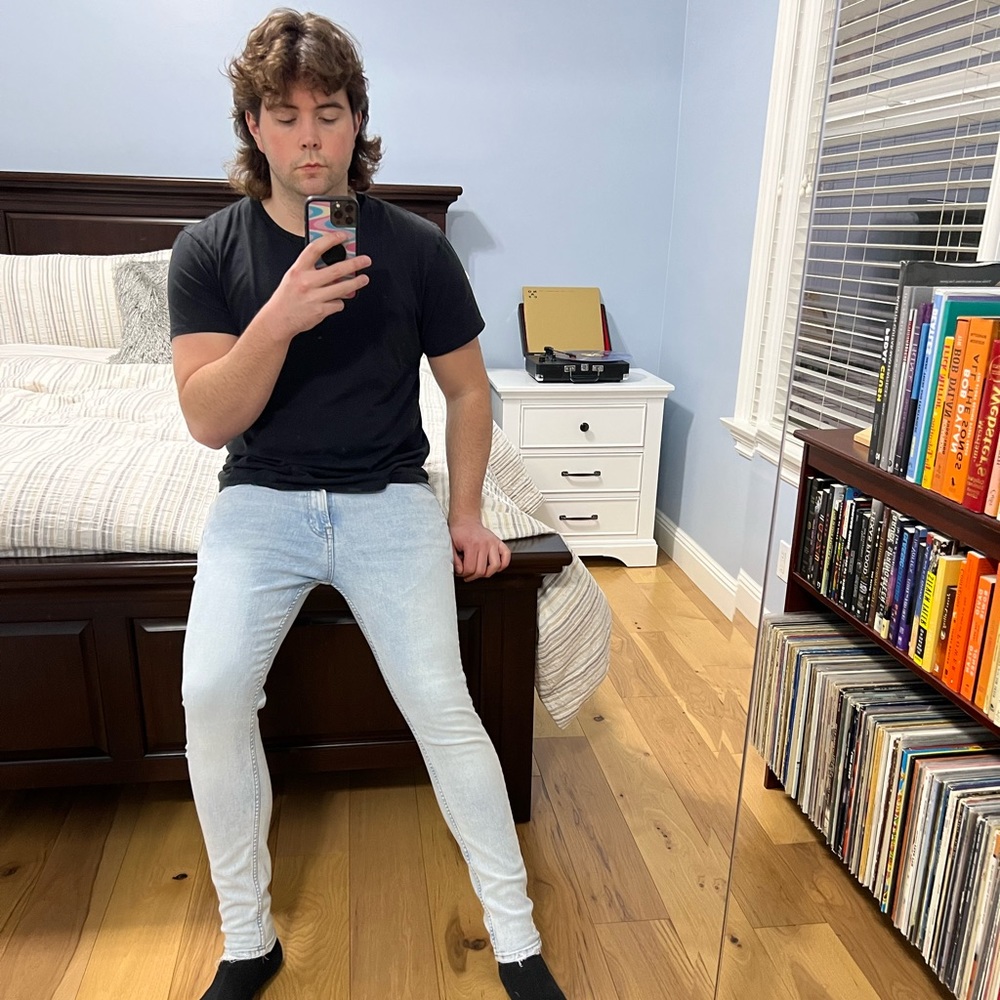 Zara Men’s Size 32 Light Blue Denim Jeans